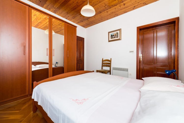 Apartments & Rooms Tapera- Standard Double Room with Terrace and Partial Sea View