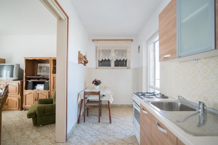Apartment M&P - Four Bedroom Apartment with Terrace Sea View - (ST)-Keuken