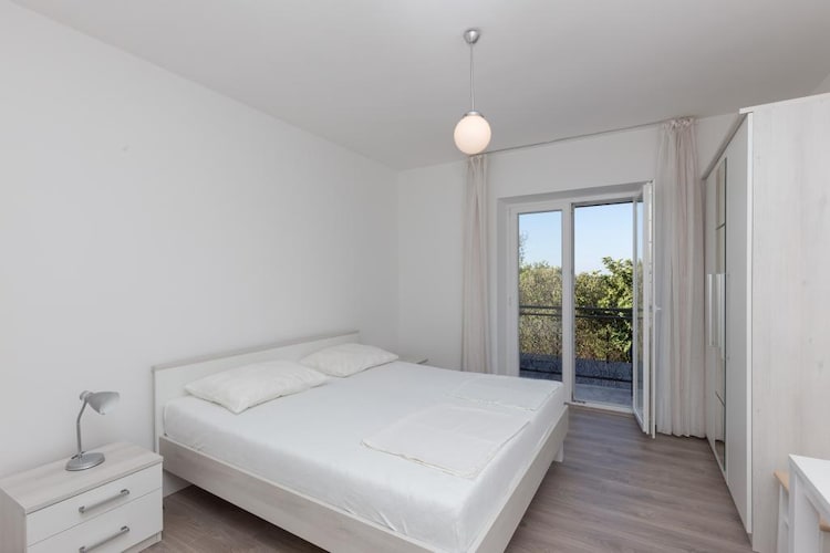 Rooms Villa Bašica - Comfort Double Room with Balcony and Sea View (Soba 3)