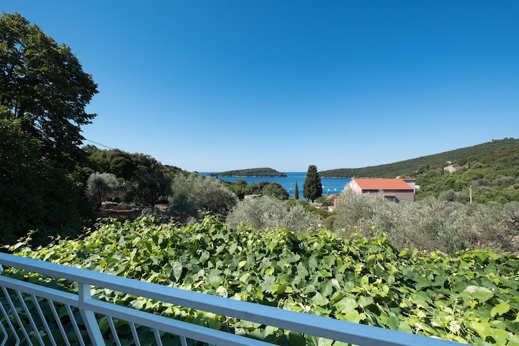 Apartments Saulan - One Bedroom Apartment with Balcony and Sea View (Molunat)-Uitzicht