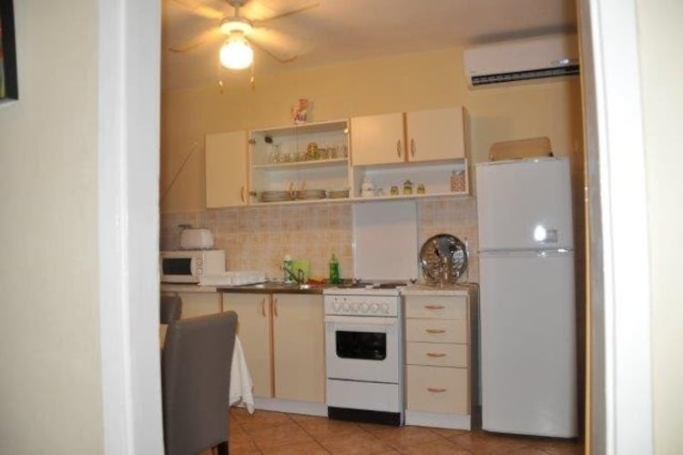 Apartments Merica are located on the marvelous Island of Brač (Supetar), just 600 m meters away from the nearest beach.
Luggage storage before check in and after check out is available so that you can explore the place a bit more before departure.
Free private parking is available to the guests.
This comfort two bedroom apartment can accommodate up to four persons.
It offers a TV, wi-fi and air conditioning. The kitchen is fully equipped and it comes with ding area.The apartment has a private bathroom with shower.
The closest restaurant can be reached in 600 m range as well as the grocery store. Post office and the bank can be found in 800 m range while the gas station, ferry bar, tourist info, ambulance and pharmacy are 1 km away from the property.
Airport Zadar, Split is 42 km away from Apartments Merica.