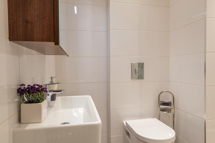 Apartments Arla Exclusive - Premium One Bedroom Apartment with Balcony-Badkamer