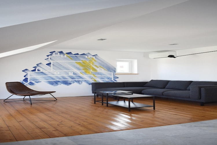 Apartment Viva - Three Bedroom Apartment with Balcony and Sea View-Woonkamer