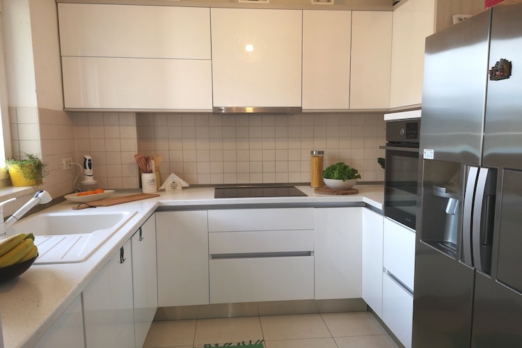 Apartment Blue Infinity 3 LeMi - Two Bedroom Apartment with Balcony and Sea view-Keuken