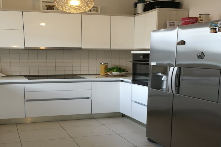 Apartment Blue Infinity 3 LeMi - Two Bedroom Apartment with Balcony and Sea view-Keuken