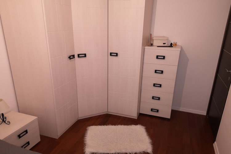 Apartment Blue Infinity 3 LeMi - Two Bedroom Apartment with Balcony and Sea view-Slaapkamer