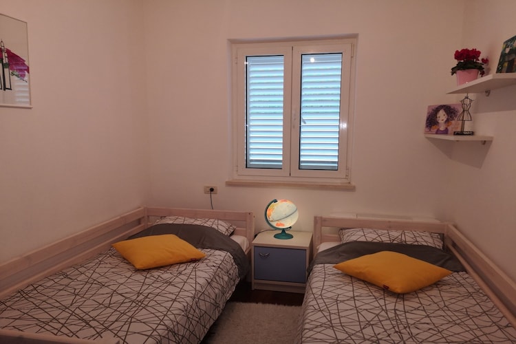 Apartment Blue Infinity 3 LeMi - Two Bedroom Apartment with Balcony and Sea view-Slaapkamer