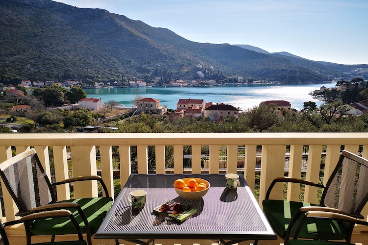 Apartment Blue Infinity 3 LeMi - Two Bedroom Apartment with Balcony and Sea view-Terrasbalkon