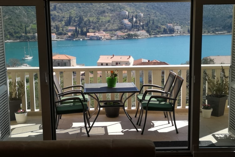 Apartment Blue Infinity 3 LeMi - Two Bedroom Apartment with Balcony and Sea view-Terrasbalkon