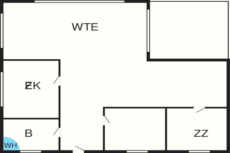 Maison de vacances pour 7 a Svendborg-By Traum-Plan d'étage