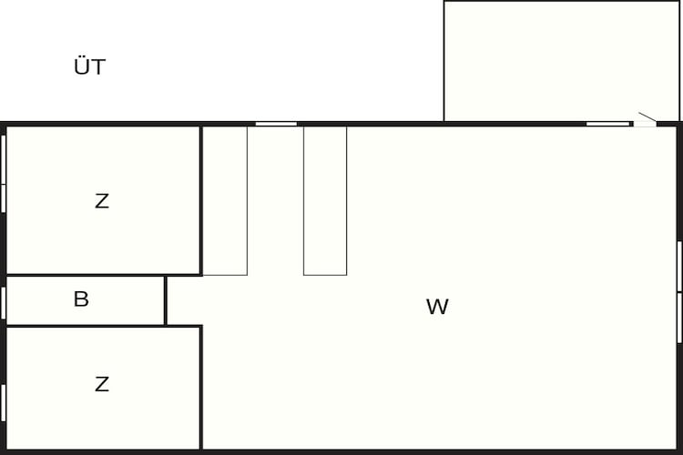 4 persoons vakantie huis in Glesborg-By Traum-Plattegrond