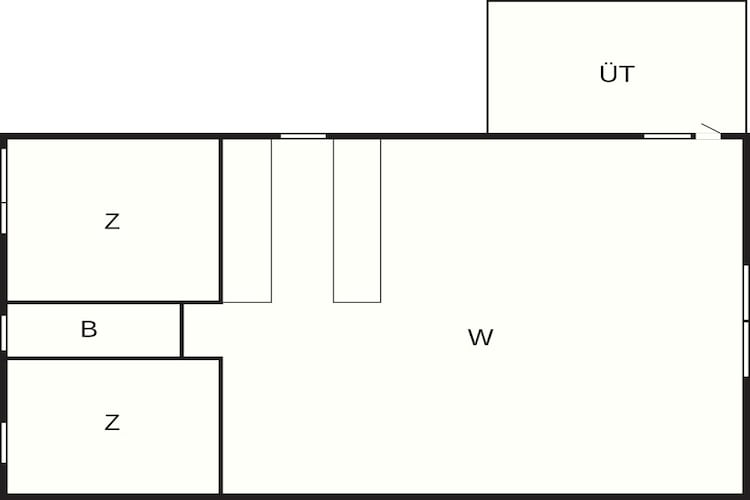 4 persoons vakantie huis in Glesborg-By Traum-Plattegrond