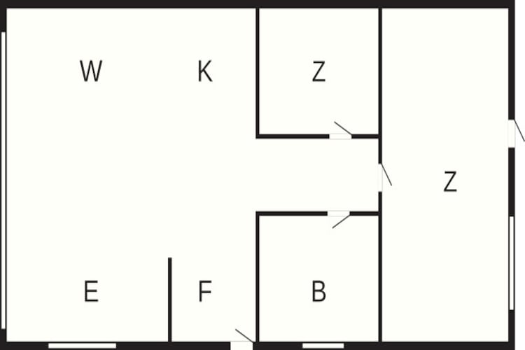 4 persoons vakantie huis in Otterup-Plattegrond