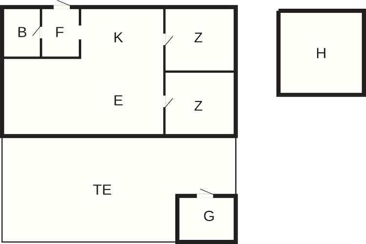4 persoons vakantie huis in Hemmet-By Traum-Plattegrond