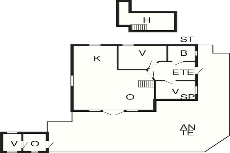 8 persoons vakantie huis in Højslev-By Traum-Plattegrond