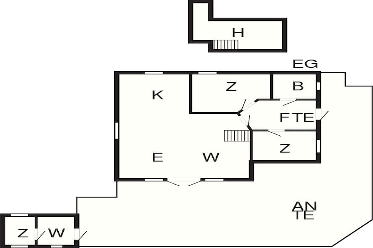 8 persoons vakantie huis in Højslev-By Traum-Plattegrond