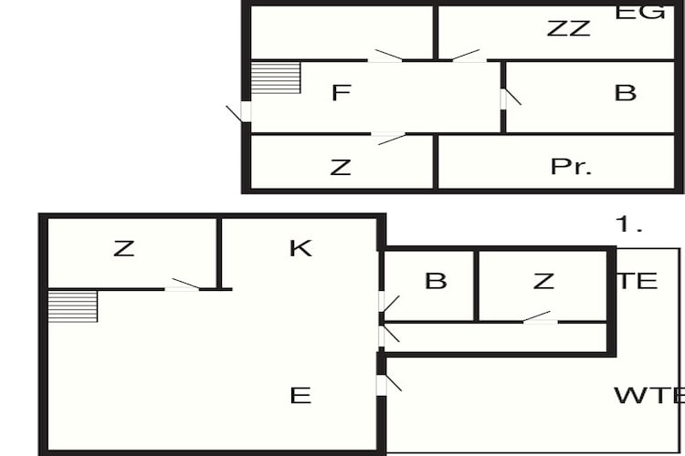 10 person holiday home in Stathelle-By Traum-Floor plan