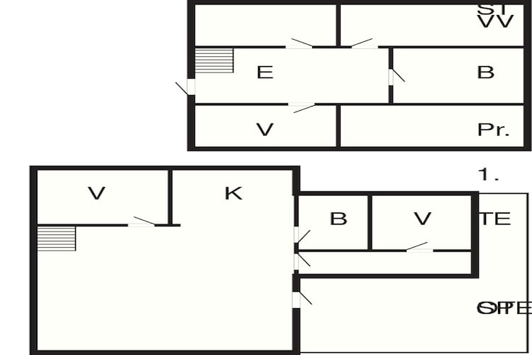 10 person holiday home in Stathelle-By Traum-Floor plan