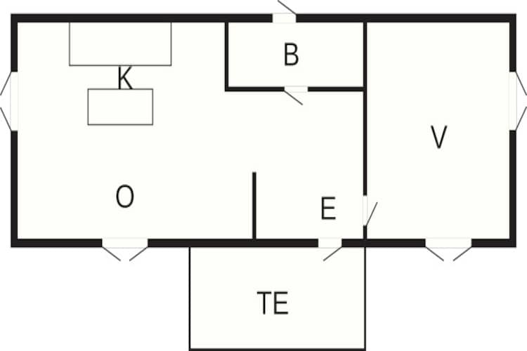 3 persoons vakantie huis in TROSA-By Traum-Plattegrond