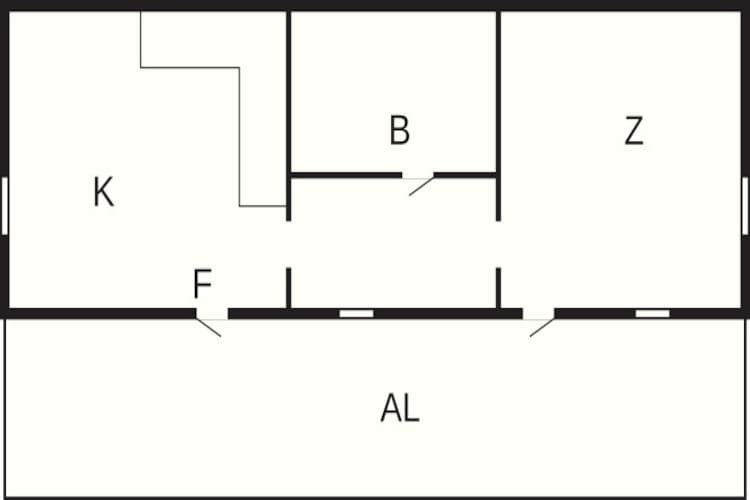 Maison de vacances pour 4 a STRÖMSTAD-By Traum - Plan