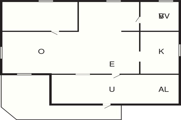 5 persoons vakantie huis in SÖLVESBORG-By Traum-Plattegrond