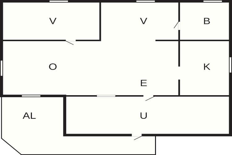 5 persoons vakantie huis in SÖLVESBORG-By Traum-Plattegrond