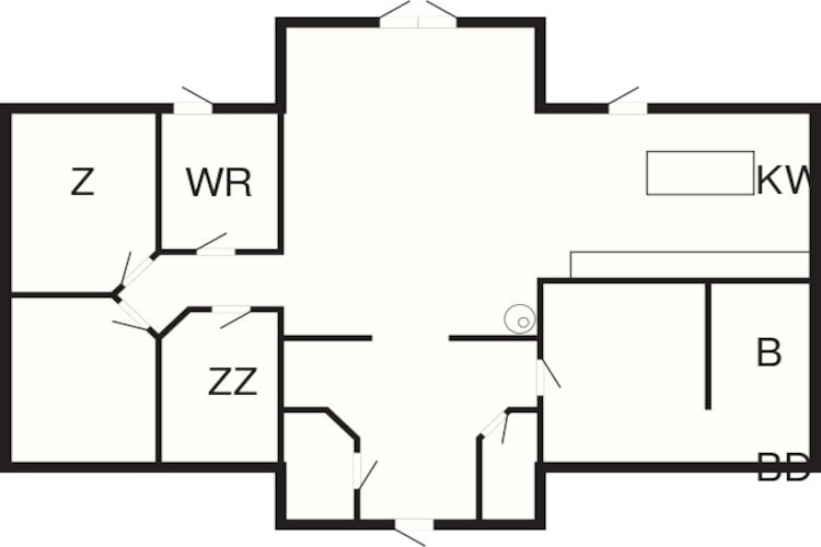 5 person holiday home in ULRICEHAMN-By Traum-Floor plan