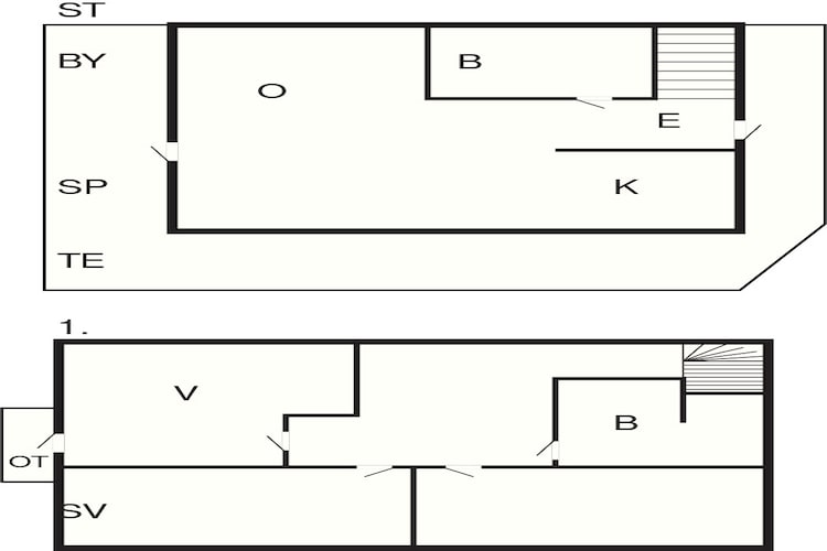 5 person holiday home in Rauland-By Traum - Floor plan