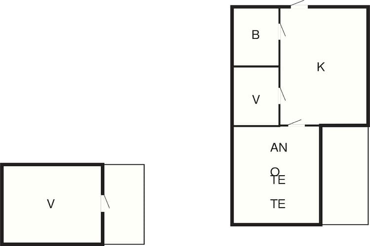 6 person holiday home in Mönsterås-By Traum-Floor plan