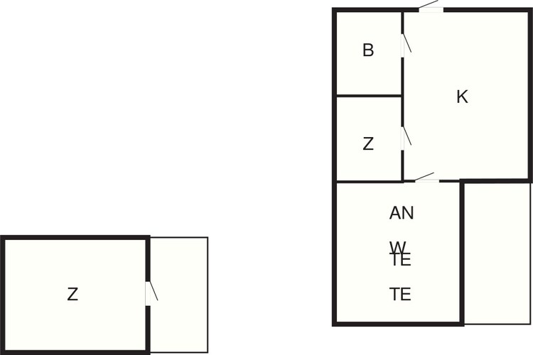 6 person holiday home in Mönsterås-By Traum - Floor plan