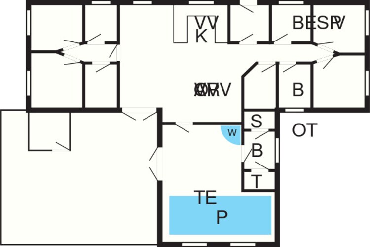 12 persoons vakantie huis in Ulfborg-By Traum-Plattegrond