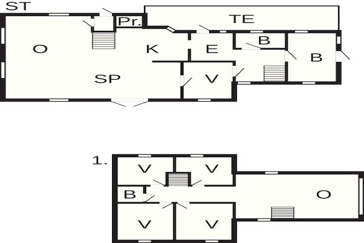 10 persoons vakantie huis in Hadsund-By Traum-Plattegrond