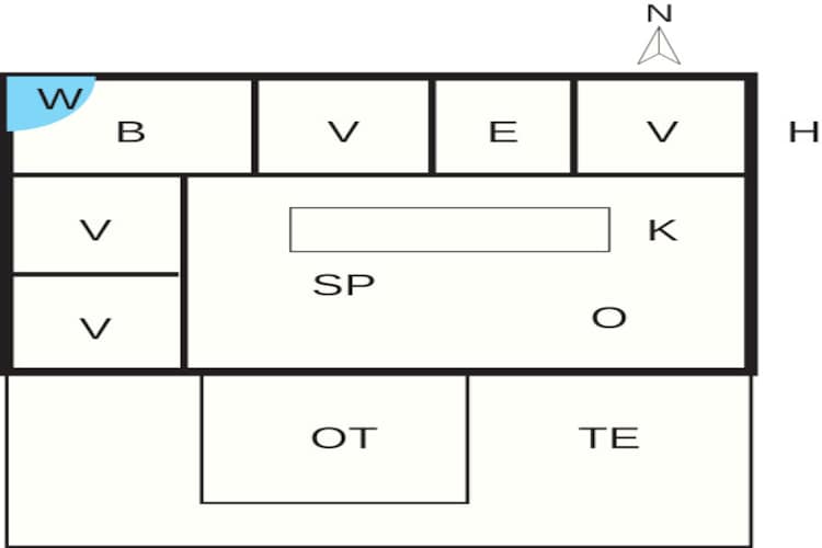 10 persoons vakantie huis in Rønde-By Traum-Plattegrond