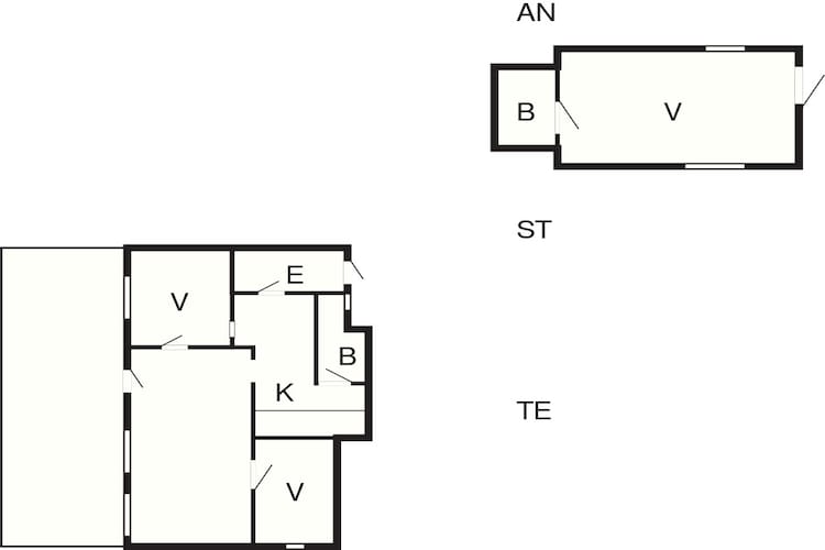 6 persoons vakantie huis in Nexø-By Traum-Plattegrond