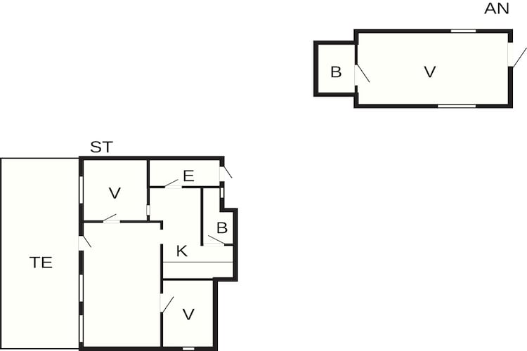 6 persoons vakantie huis in Nexø-By Traum-Plattegrond