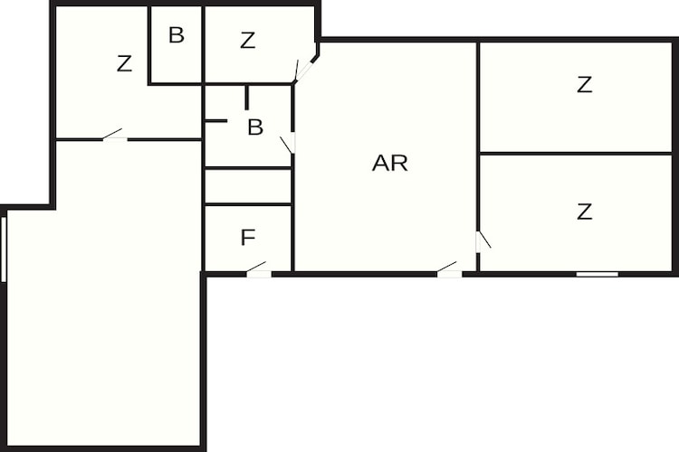 9 persoons vakantie huis in Glesborg-By Traum-Plattegrond