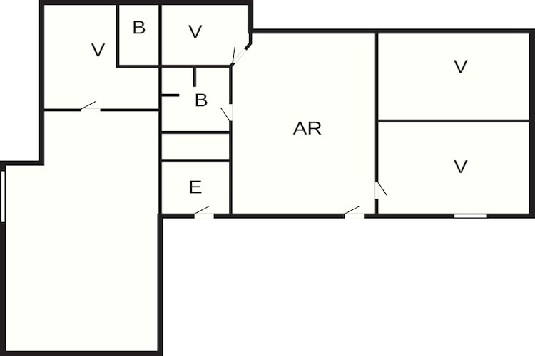 9 persoons vakantie huis in Glesborg-By Traum - Plattegrond