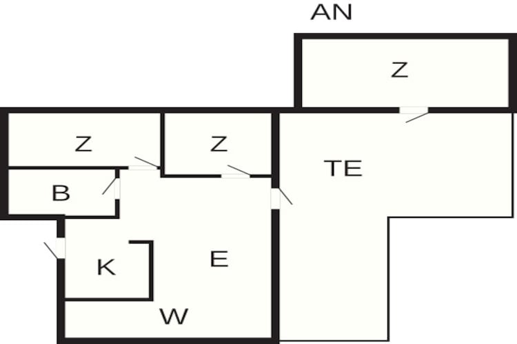 6 persoons vakantie huis in Nykøbing Sj-By Traum-Plattegrond