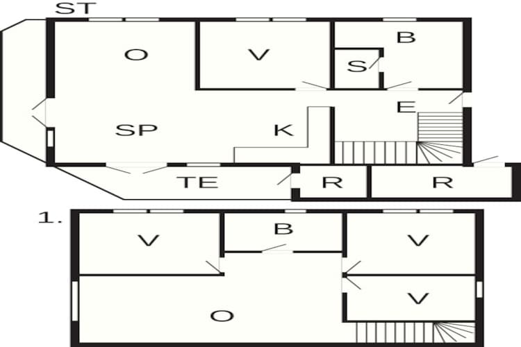 Luxe Spa Retreat in Romo -- By Traum Ferienwohnungen-Plattegrond