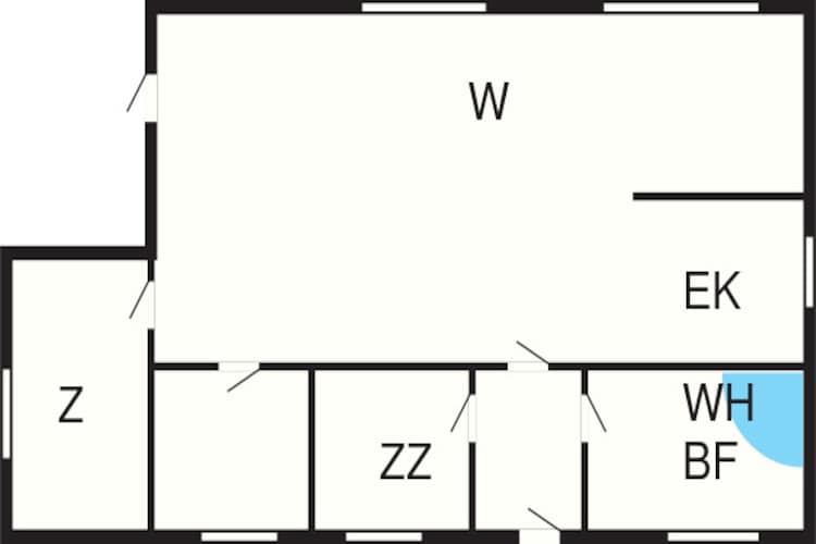 Maison de vacances pour 8 a Otterup-By Traum - Plan