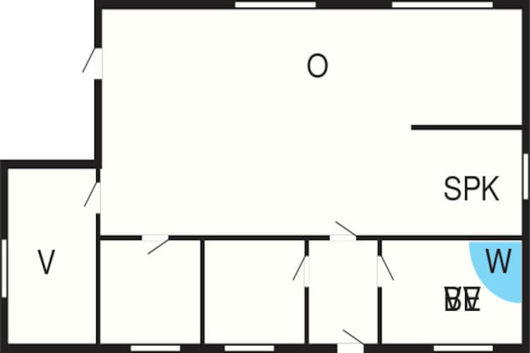 Maison de vacances pour 8 a Otterup-By Traum - Plan