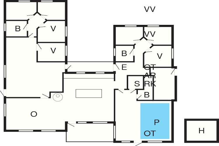 20 Personen Ferienhaus in Højslev-By Traum-Grundriss