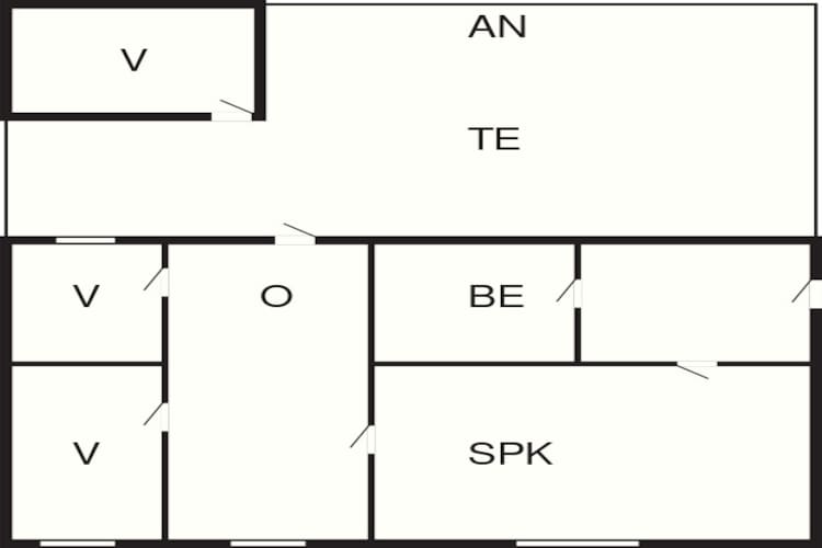 6 persoons vakantie huis in Otterup-By Traum-Plattegrond