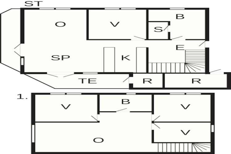 Luxe retraite in Romo -- By Traum Ferienwohnungen-Plattegrond