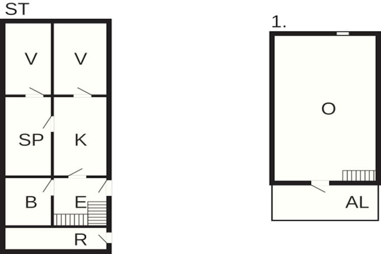6 persoons vakantie huis in Fur-By Traum-Plattegrond