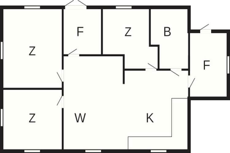 Maison de vacances pour 7 a VANKIVA-By Traum - Plan