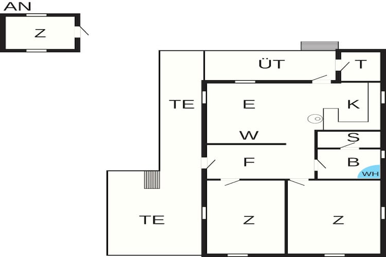 6 persoons vakantie huis in Kolind-By Traum-Plattegrond
