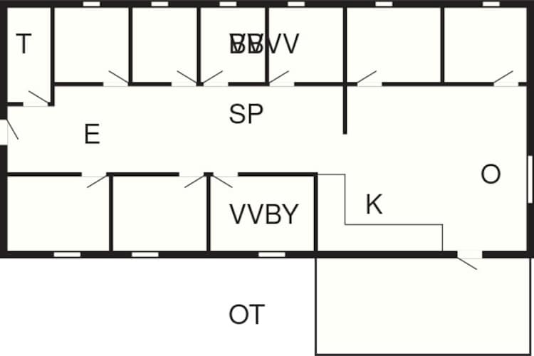 10 persoons vakantie huis in Dragør-By Traum-Plattegrond