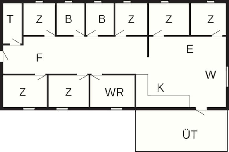 10 person holiday home in Dragør-By Traum - Floor plan