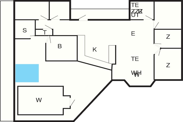 12 persoons vakantie huis in Ebeltoft-By Traum-Plattegrond